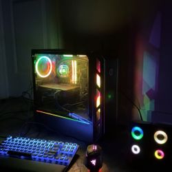 Cyberpower PC comes with razer keyboard and mouse and speakers