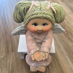 Vintage Ceramic Cabbage Patch Girl 