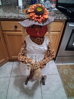 Handmade  custom Scarecrow