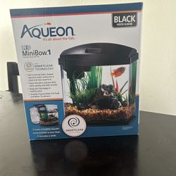 Fish Bowl , With Decoration Filter And Light Power Supply 