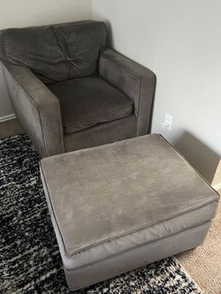 Couch and ottoman