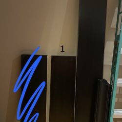 3 Ikea Floating Shelves L… One Missing Hardware 