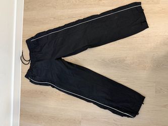 baggy track pants