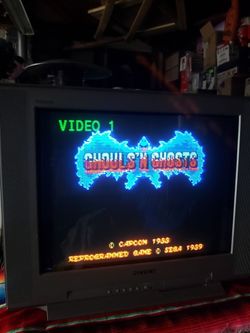 20" Sony Trinitron Crt 📺  🎮 🕹
