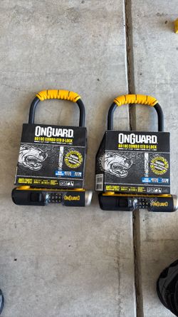 OnGuard 8010C Bulldog Combo STD Bike U-Lock".