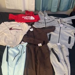 brand new nike tech and nikes hoodies with tags