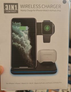 charge 3 things at once! wireless charger