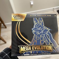 🆕 Pokémon TCG: Mega Evolution [ETB] – Lucario Edition 🥊