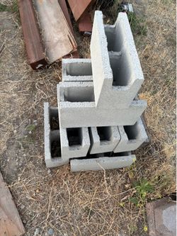 6 in. x 8 in. x 16 in. Gray Concrete Block.