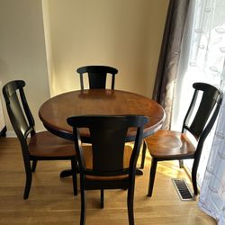 Round Dining Table - 4 Chairs