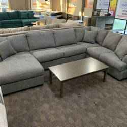 New Grey Sectional Sofa 