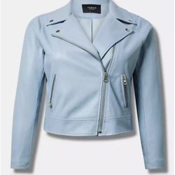 Torrid Faux Leather Moto Jacket