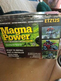 Magna Power ETZ12S AGM Power Sports Battery