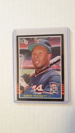 1985 Donruss Kirby Puckett RC.