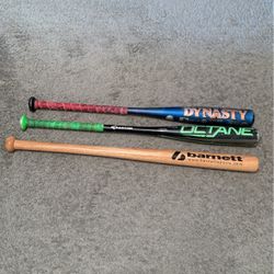 3 Baseball Bats