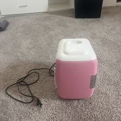 mini skincare fridge