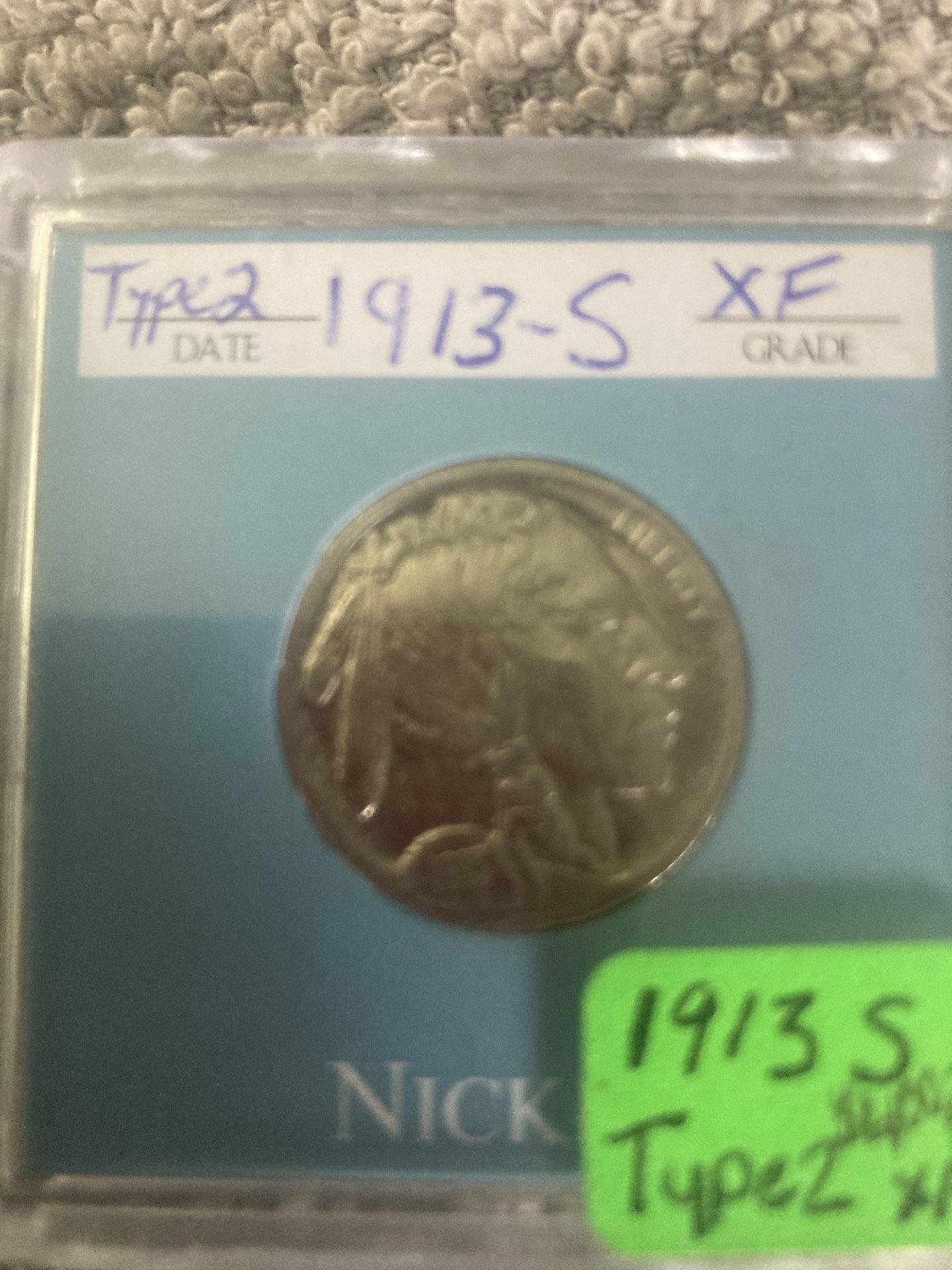 1913 S Type 2 Buffalo 🦬 Nickel Coin‼️