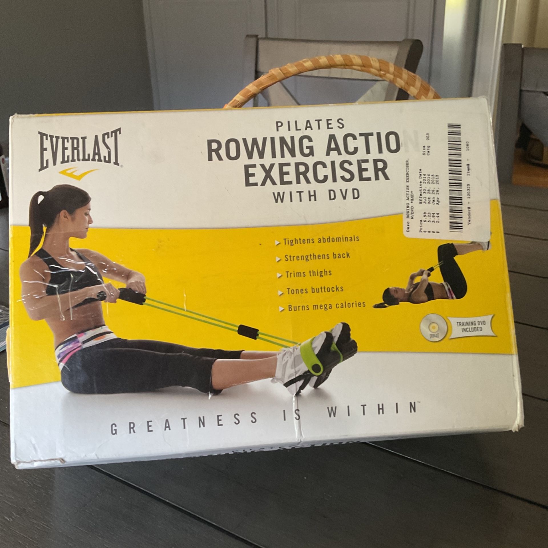 Pilates Action exerciser W/DVD