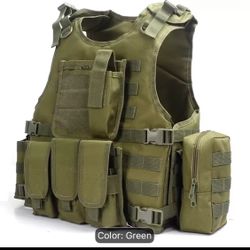 Outdoor Training Protective Vest, CS Vest For Outdoor Trekking