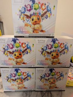 Prismatic Evolutions ETB's Pokemon