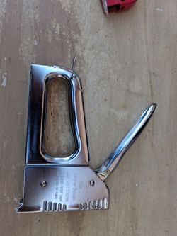 NEW STAPLER-LOW VOLT WIRE.