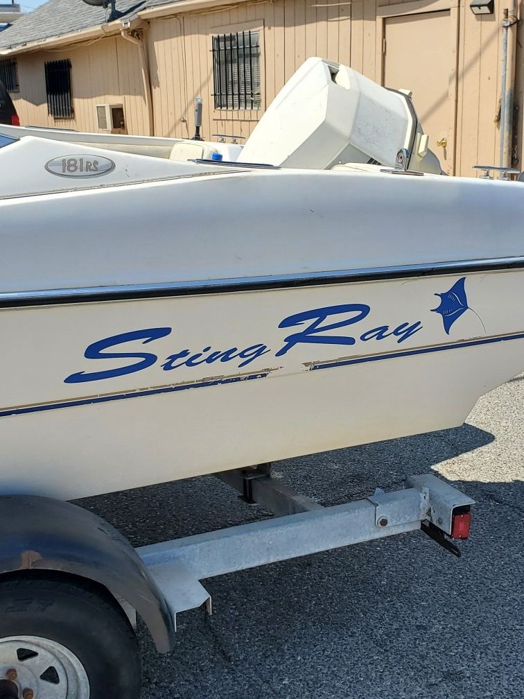 1996 sting ray boat