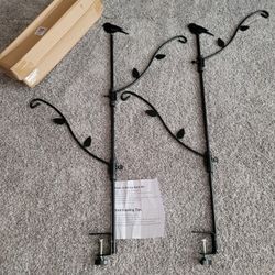 Multi Hook Hanging Kit For Outside With Two Adjustable Branches Bird Feeder Planter Hanger Hummingbird 2 Pieces New 