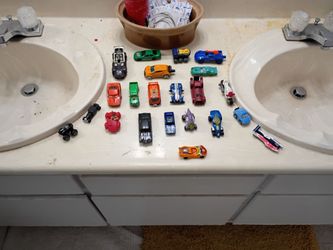 Used condition toy cars small size toys collection