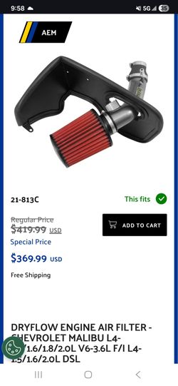 AEM AIR INTAKE SYSTEM WITH SUPERCHIP