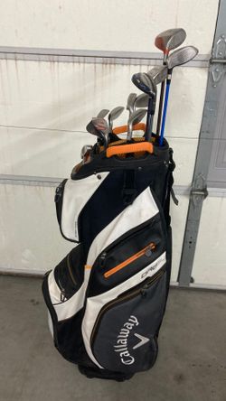 Golf bag and clubs callaway Nike Taylormade Ping pxg Scotty titliest