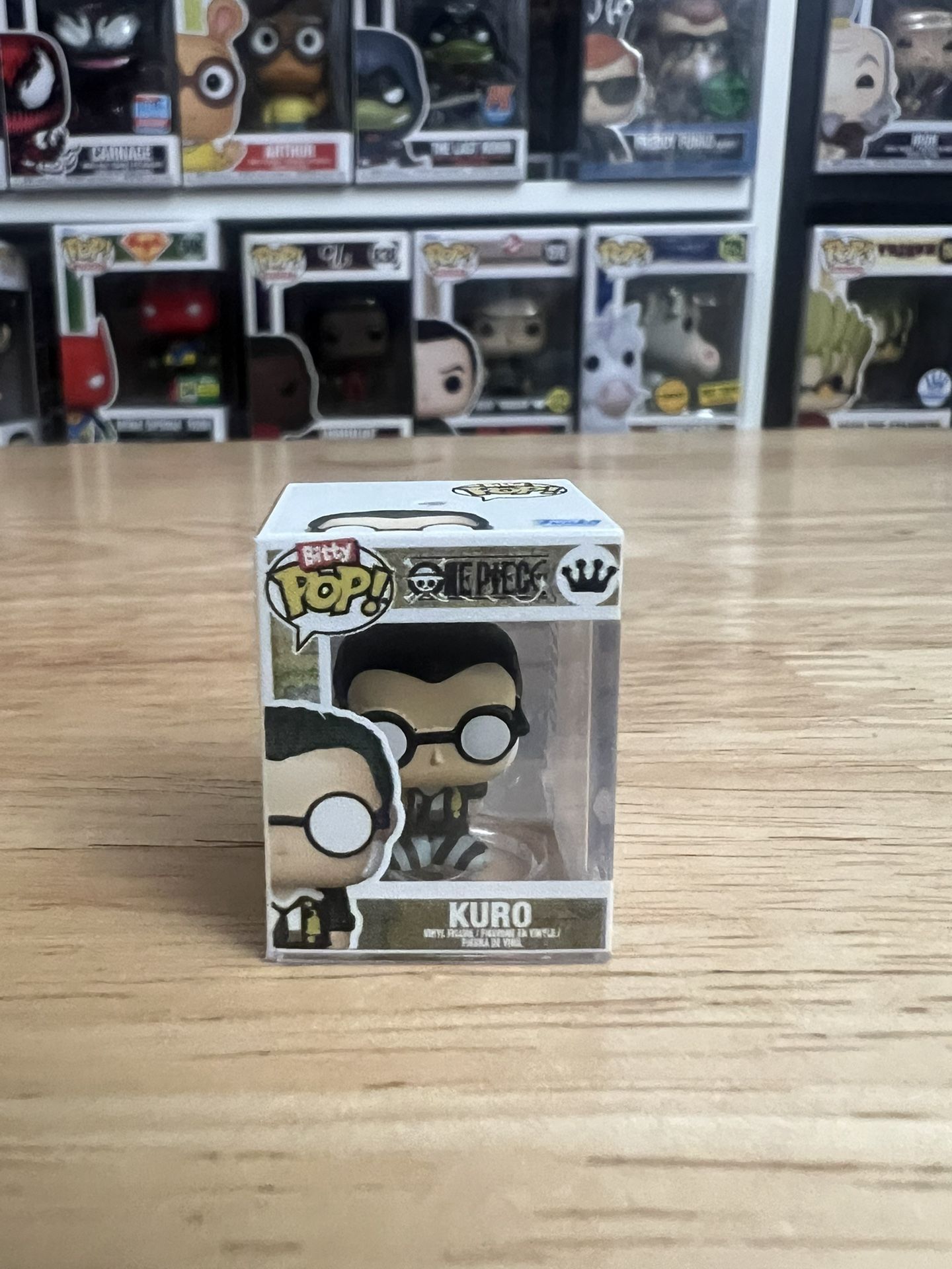 BITTY Kuro One Piece Funko Pop Anime Manga Animation Vinyl TV Show Television