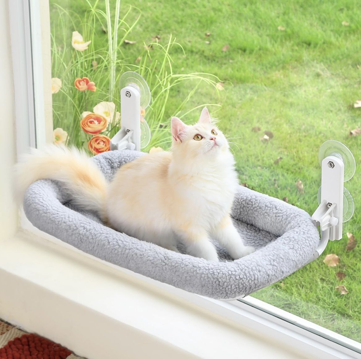Foldable Cat Hammock for Window, Large