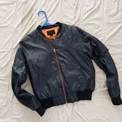 Womens Navy Blue Jacket