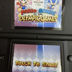 Mario and sonic at the Olympic games