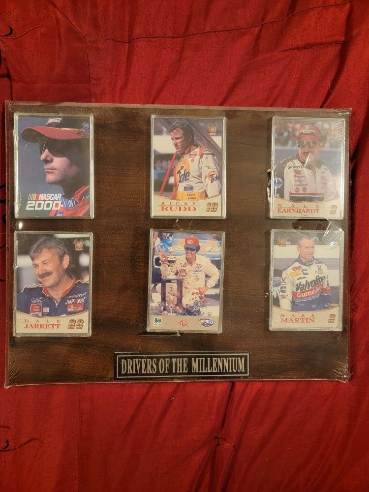 Nascar/Drivers Of The Millennium/Plaque/New