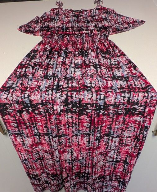 Black White And Pink Dress