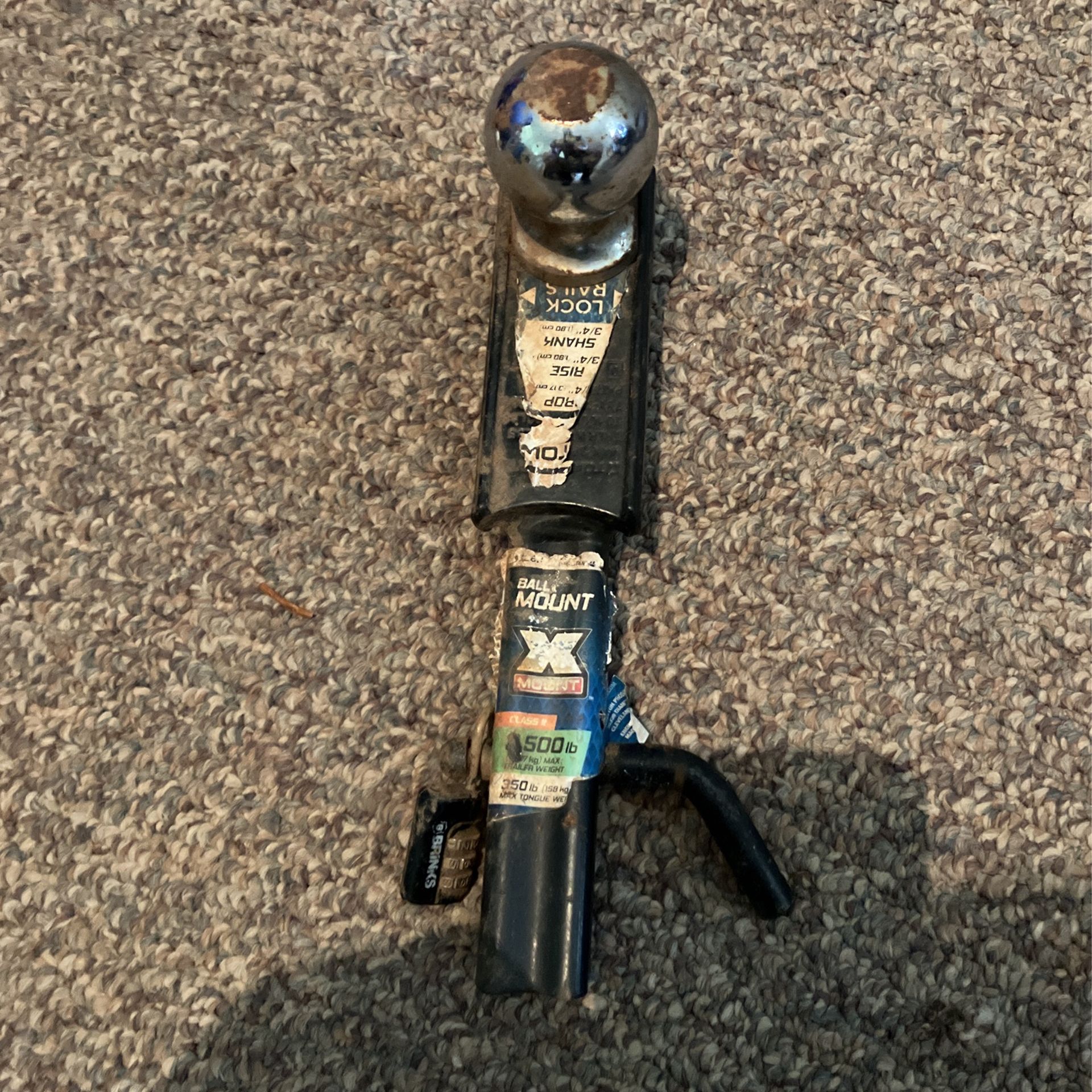 Small Lawnmower, Trailer Hitch