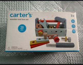 Carter's Wooden Tool Box Set