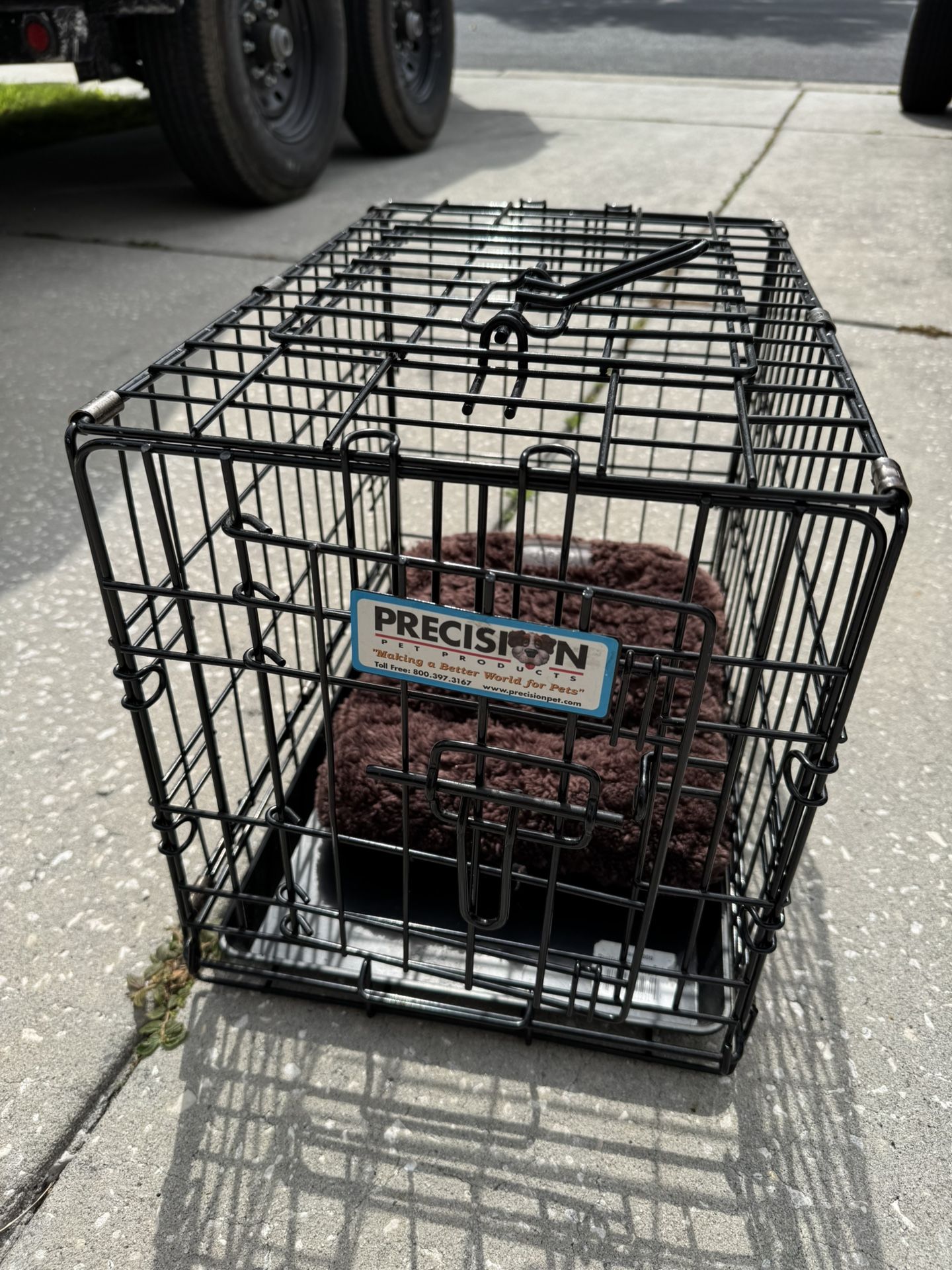 Small Dog Crate With Bed 