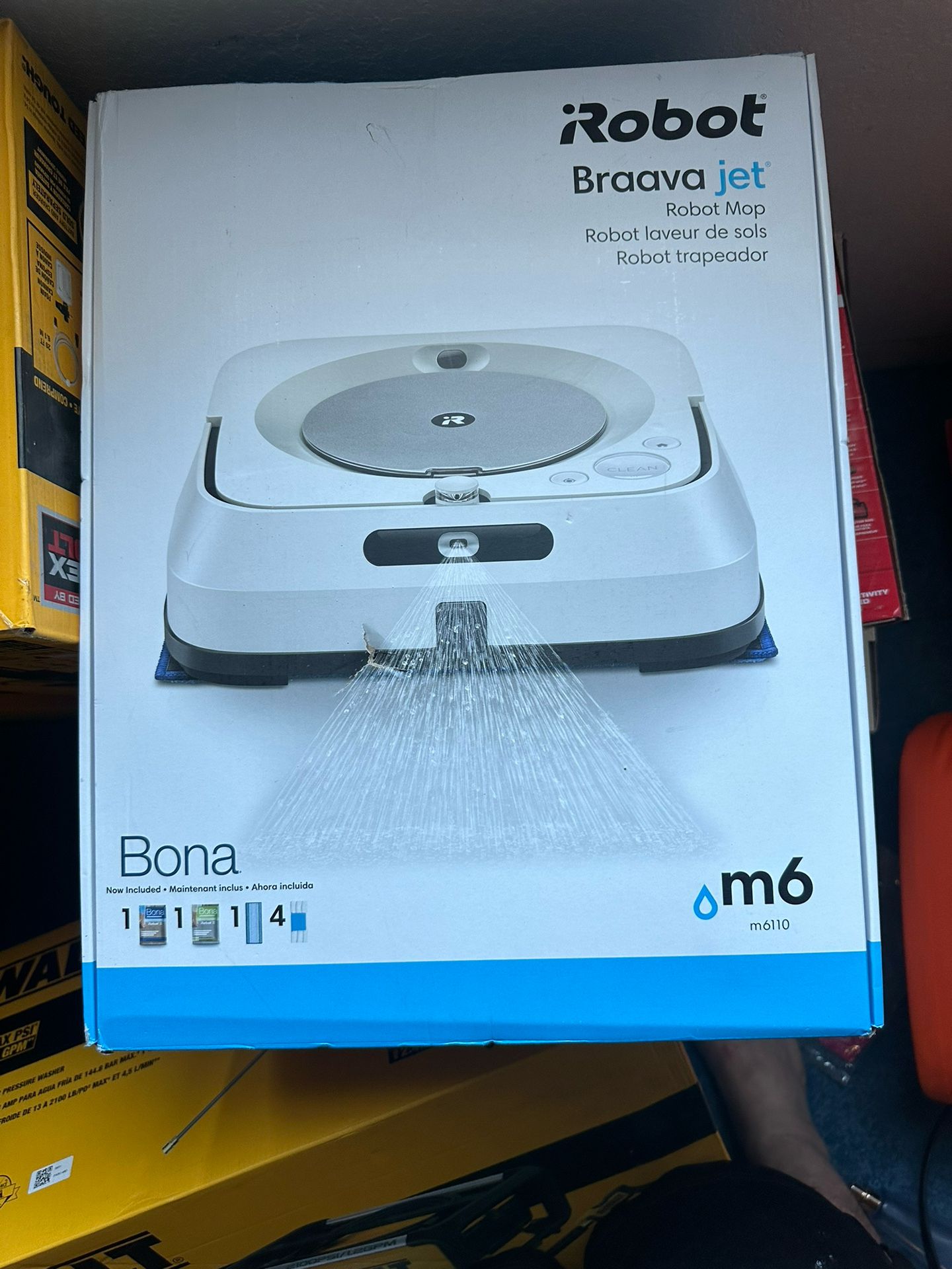 Brand NEW SEALED ROOMBA Braava Bona M6