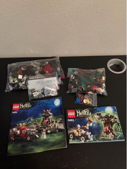 Lego Monster Fighters: The Werewolf & The Zombies (9463 & 9465)