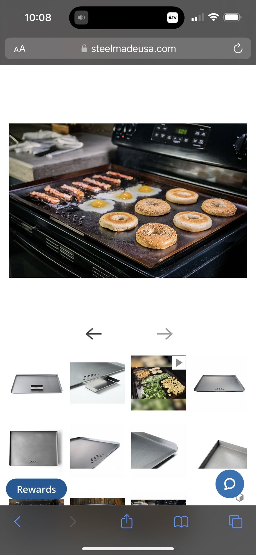 Steelmade USA Flat Top Grill Gas Stove 30”