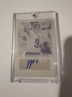 JJ McCarthy Rookie Autograph 1/1