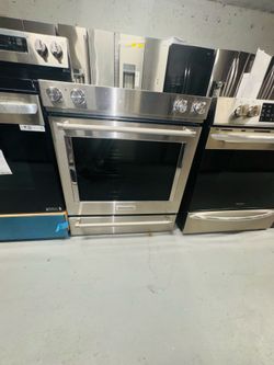 kitchenaid estufa eléctrica acero inoxidable un recibo por 90 días de garantía