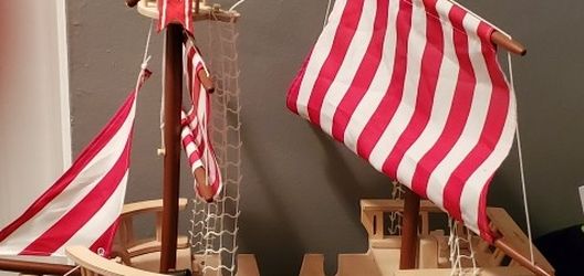 Wooden Pirate Ship