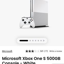 Xbox 1S Refurbished With Controller and All Cords