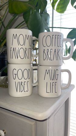 Rae Dunn Mom’ S Favorite Mugs 5️⃣ Each