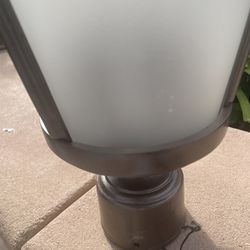  Set Of Two Out Door Stand Light 