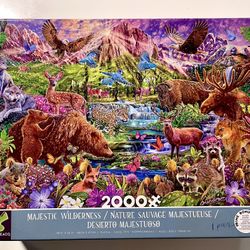 Ceaco - 2000 Piece Puzzle - Majestic Wilderness - MISSING PIECE