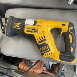 Cordless dewalt hacksaw  only tool